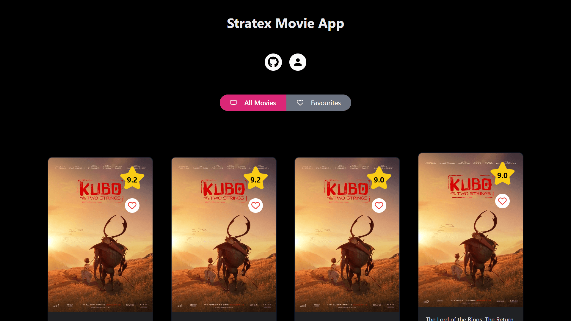 Stratex Movie App image